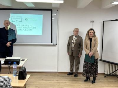 Официално открито обучението на кандидатите за здравни медиатори - випуск 2025